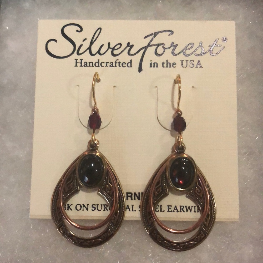 Garnet Earrings